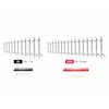 Tekton Angle Head Open End Wrench Set w/Modular Slotted Organizer, 27-Piece 3/8 - 1 in., 10 - 27 mm WAE95302